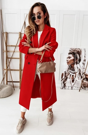 ABRIGO MUJER PAÑO - Imagen 1