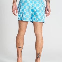 Bañadores Azul Claro Checkers - Imagen 1
