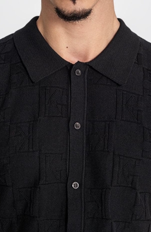 Camisa de Punto Negra Clone - Imagen 1