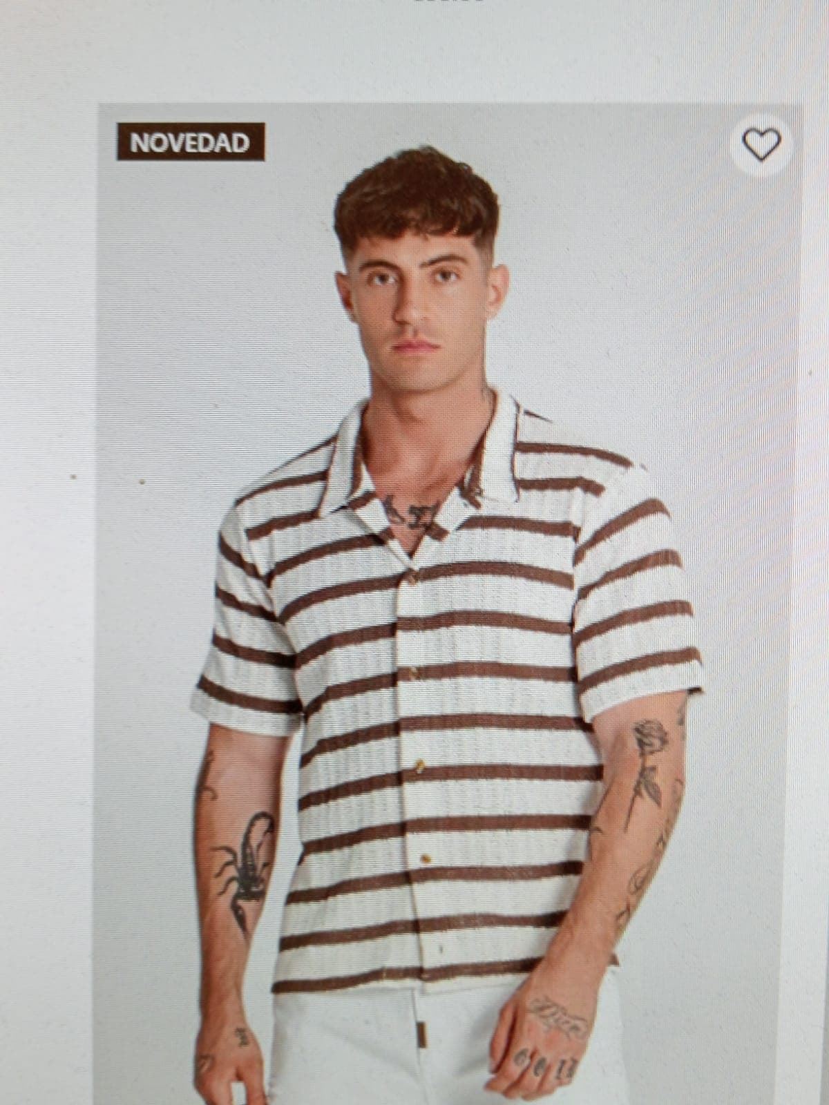 Camisa Marrón Nautic Club - Imagen 1