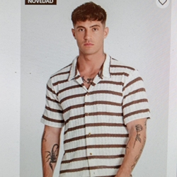 Camisa Marrón Nautic Club - Imagen 1