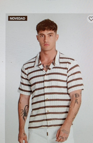 Camisa Marrón Nautic Club - Imagen 1