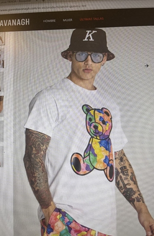 Camiseta Blanca Gummy - Imagen 1