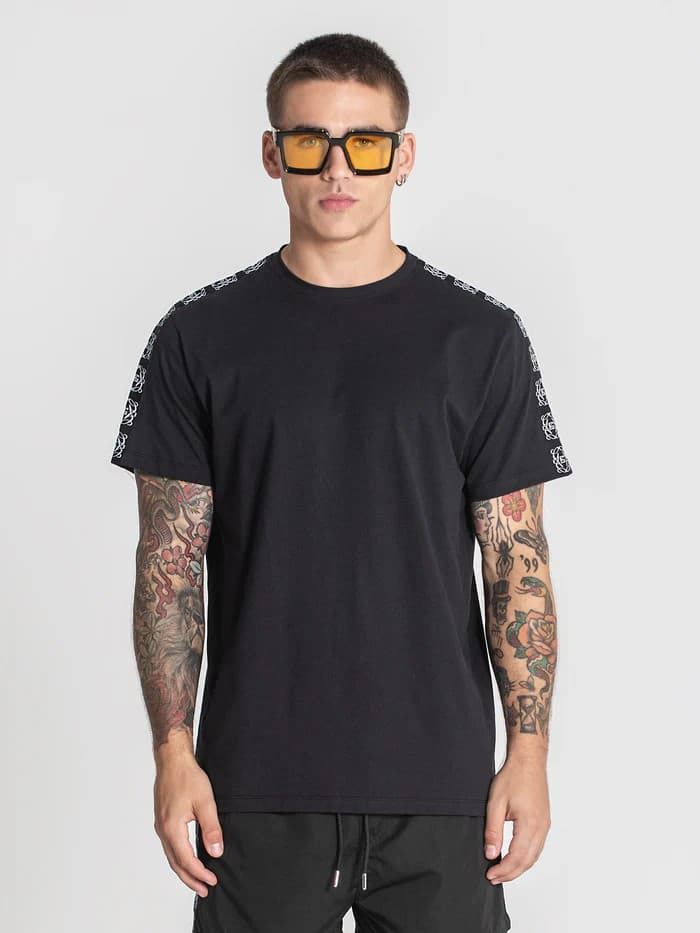 Camiseta Cinta Negra Nouveau - Imagen 1
