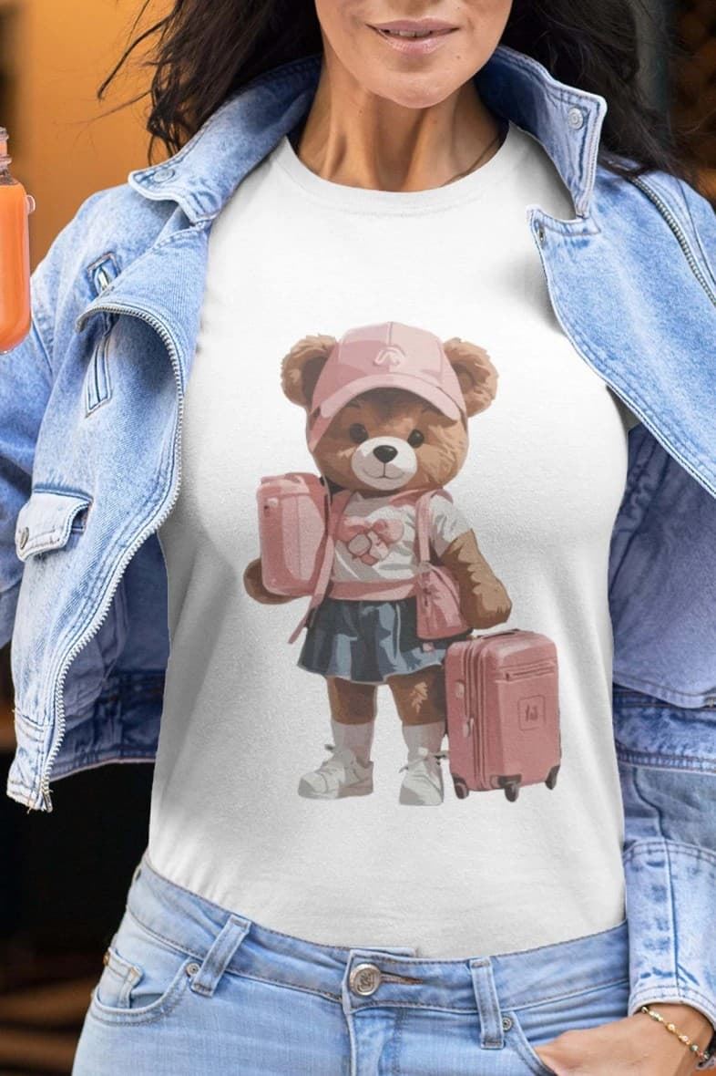 Camiseta Mujer Cuello Redondo - Plush Girl - Imagen 1