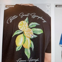 Camiseta Negra Lemonade - Imagen 1