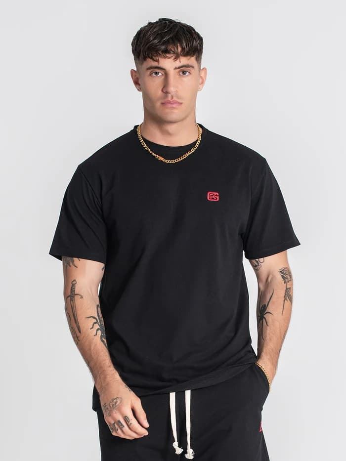 Camiseta Negra Pop Out - Imagen 2