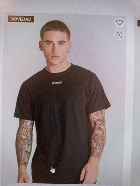 Camiseta Negra Raw Bear Precio de vental - Imagen 1