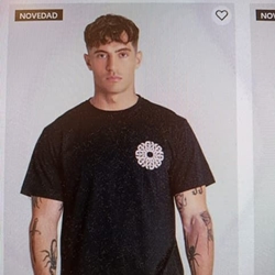 Camiseta Negra Rotate Precio de venta - Imagen 2