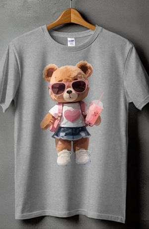 Mujer Escote redondo Camiseta - Imagen 1