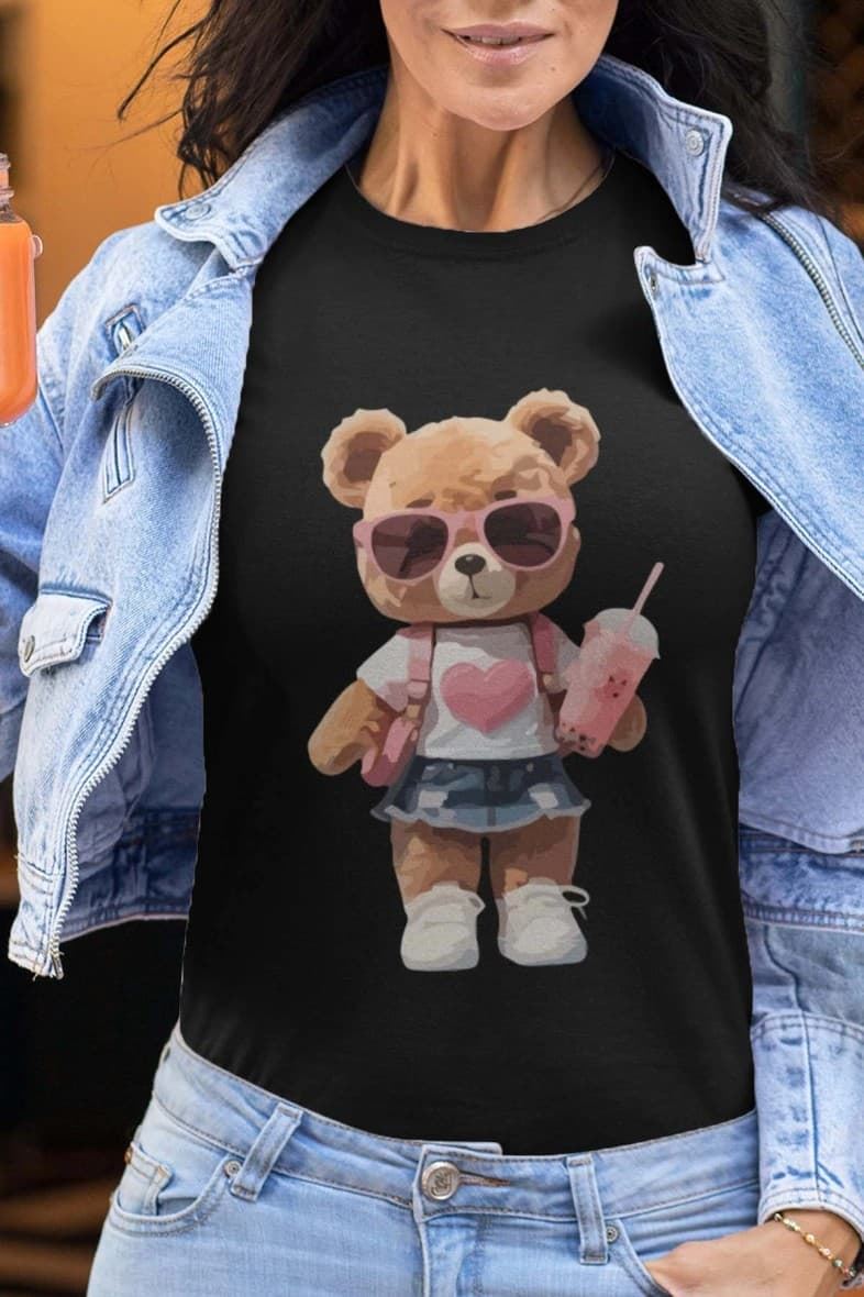 Mujer Escote redondo Camiseta - Imagen 2