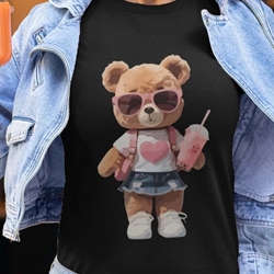 Mujer Escote redondo Camiseta - Imagen 2