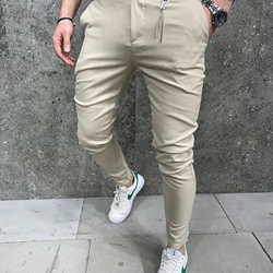 Pantalón chino beige chico ref. 738655 - Imagen 1
