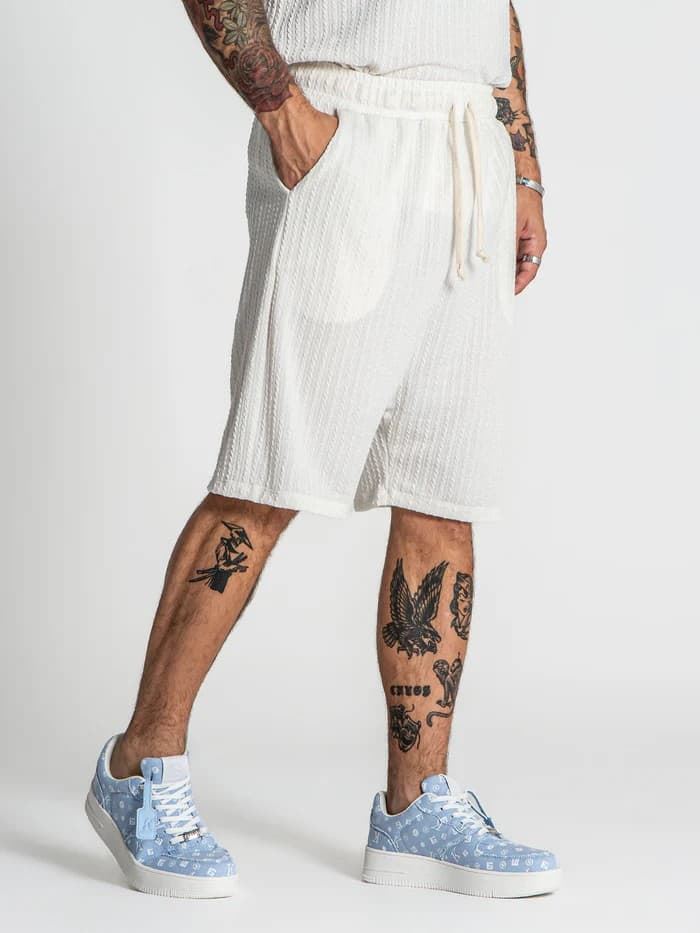 Pantalones Cortos Holgados Waffle - Imagen 1