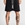 Pantalones Cortos Negros Waffle - Imagen 2