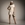 VESTIDO CREMA CON PERLAS - Imagen 1